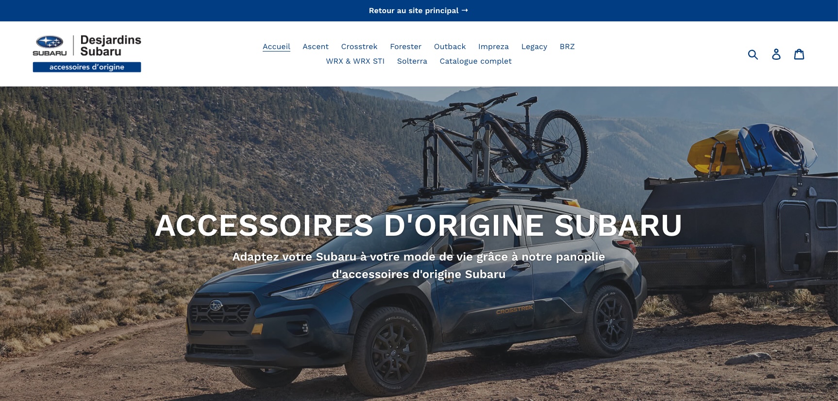 Accessoires Subaru